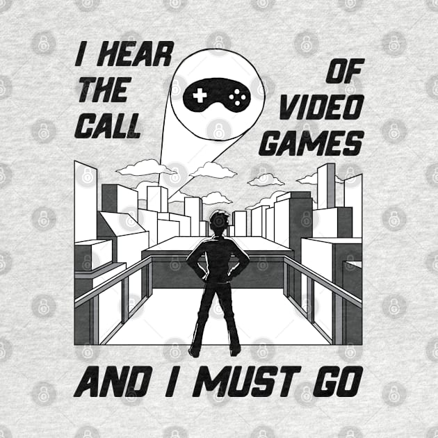 Boy Gamer Video Games Calling Boy Gamers Gift by atomguy